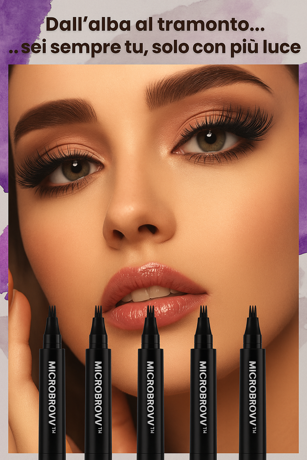 Kloé Doppio Beauty kit Pro - 15 matite Color Twist + 5 penne Micro Brow