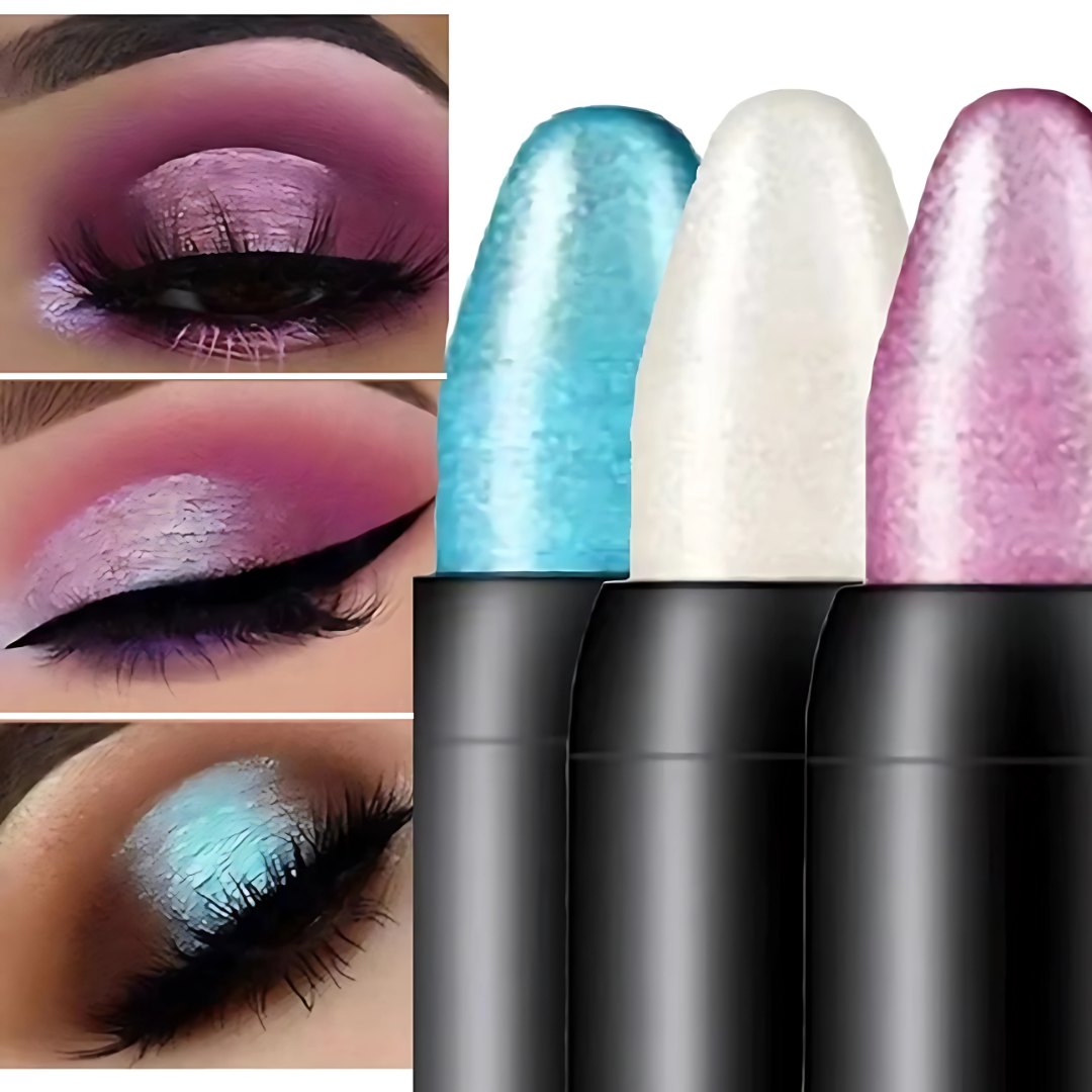 🔥 ColorTwist™: Set 15 Matite Occhi 5-in-1 Colorate & Glitter Waterproof