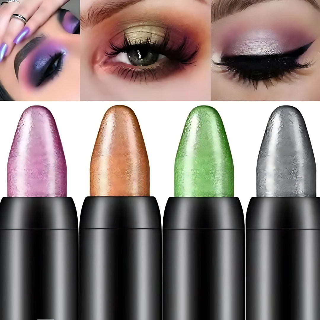 🔥 ColorTwist™: Set 15 Matite Occhi 5-in-1 Colorate & Glitter Waterproof